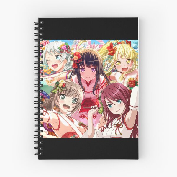Item preview, BanG Dream Bandori Eve Kokoro Rinko Maya Tomoe Springtime Sunrise edit designed and sold by Galileo Majors.