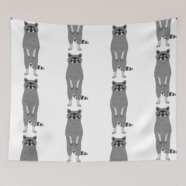 Item preview, Furby Racoon  designed and sold by WormsThatDoodle.