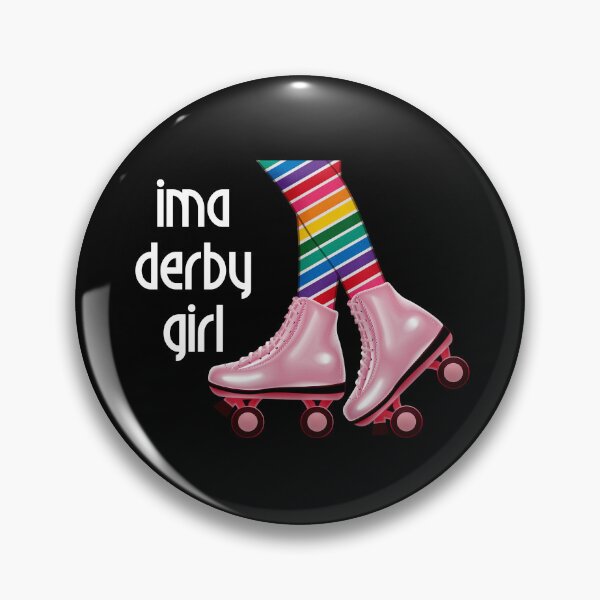 Artikelvorschau, Ima Derby Girl - Roller Derby - Cool, Regenbogen entworfen und verkauft von S Quinn.