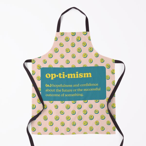 Item preview, Optimism - Definition Poster - Peach designed and sold by Christine Weenk.