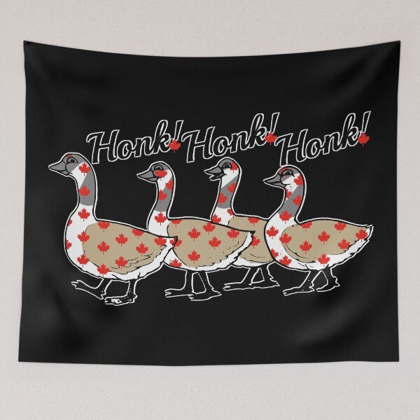 Item preview, HONK Canadian honk geese make a honk designed and sold by Fashionmonger.