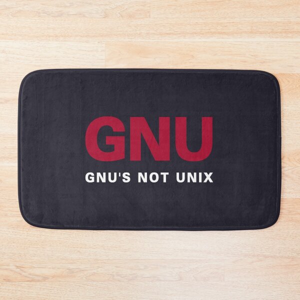 Item preview, GNU - Gnu's Not Unix designed and sold by jrobertoalas.