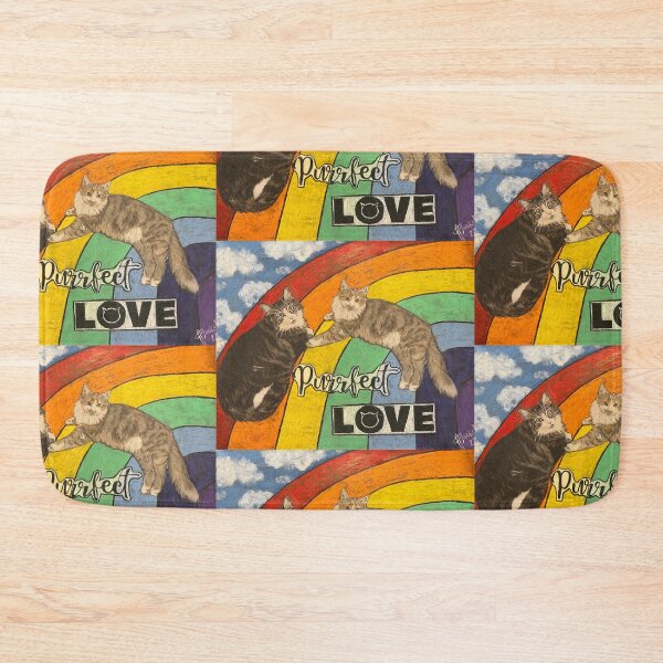 Item preview, Purrrfect love designed and sold by Artladyjen.