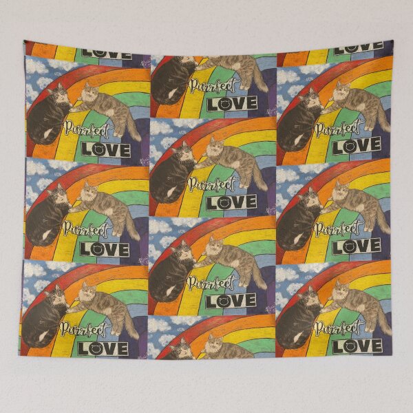Item preview, Purrrfect love designed and sold by Artladyjen.