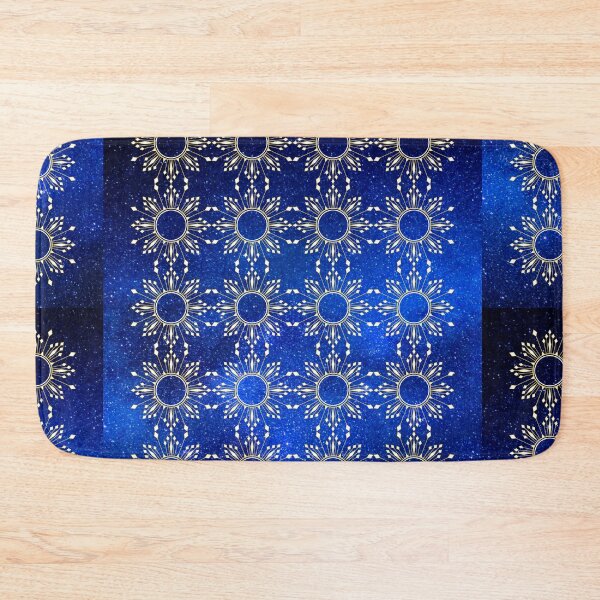 Item preview, Retro bleu pattern designed and sold by sofiazazi.