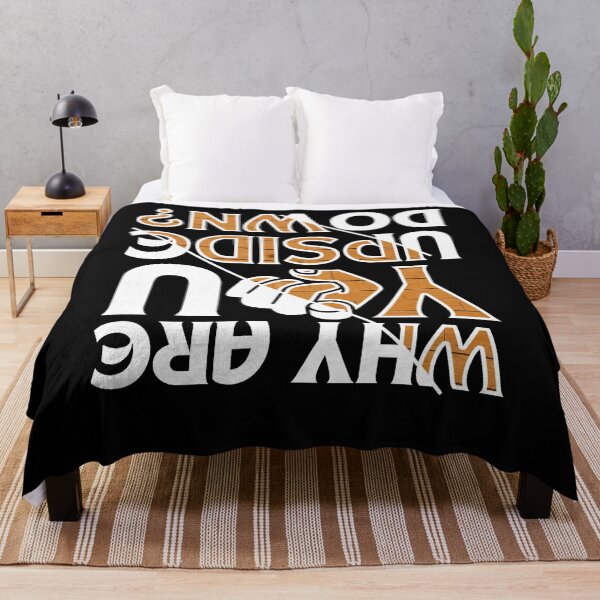 Item preview, Why are you upside down wood  black background designed and sold by Chaos-Touch.
