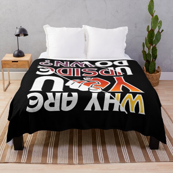 Item preview, Why are you upside down sunset gradient  black background designed and sold by Chaos-Touch.