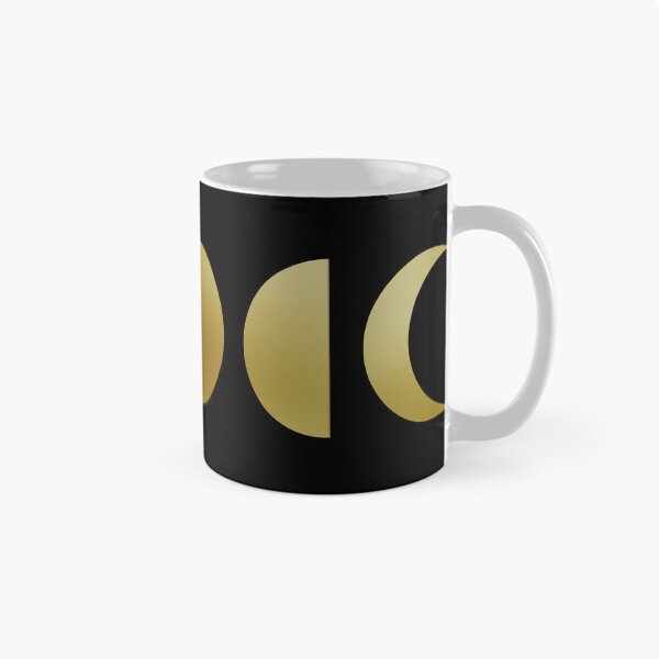 Item preview, Gold Phases of the Moon designed and sold by Julie Erin Designs.