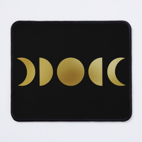 Item preview, Gold Phases of the Moon designed and sold by Julie Erin Designs.