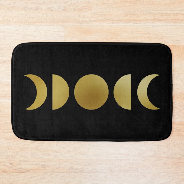 Item preview, Gold Phases of the Moon designed and sold by Julie Erin Designs.
