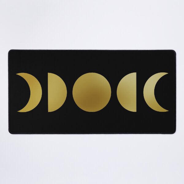 Item preview, Gold Phases of the Moon designed and sold by Julie Erin Designs.