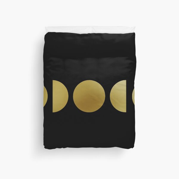 Item preview, Gold Phases of the Moon designed and sold by Julie Erin Designs.