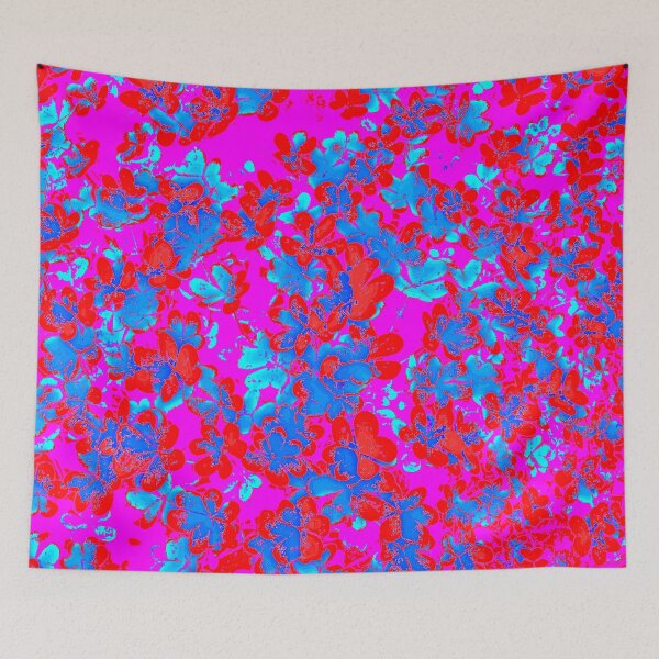 Item preview, Trébol rosa intenso, azul y rojo con un toque de Iritof designed and sold by iritof.