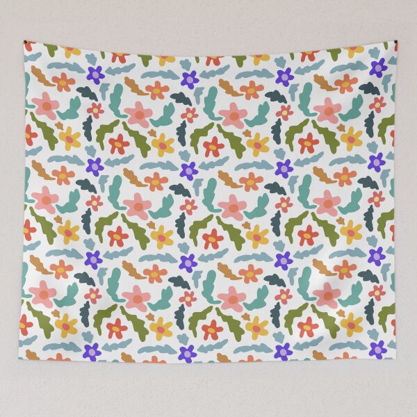 Item preview, Matisse Paper Cutout Style Flower Pattern designed and sold by GillianMeilin.