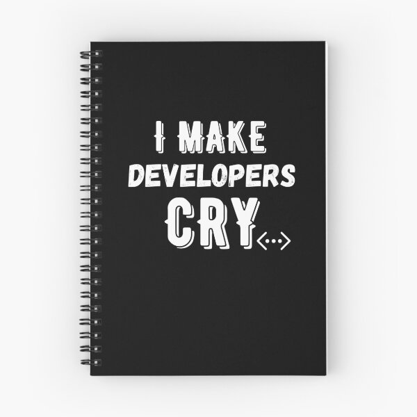 Item preview, QA Engineer Funny I Make Developers Cry,debugger, quality assurance engineer Essential T-Shirt designed and sold by MDARTSY.