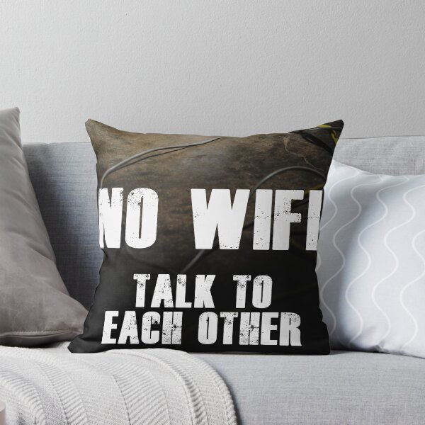 Item preview, No WiFi Talk to Each Other themed work designed and sold by AngeloDeVal.