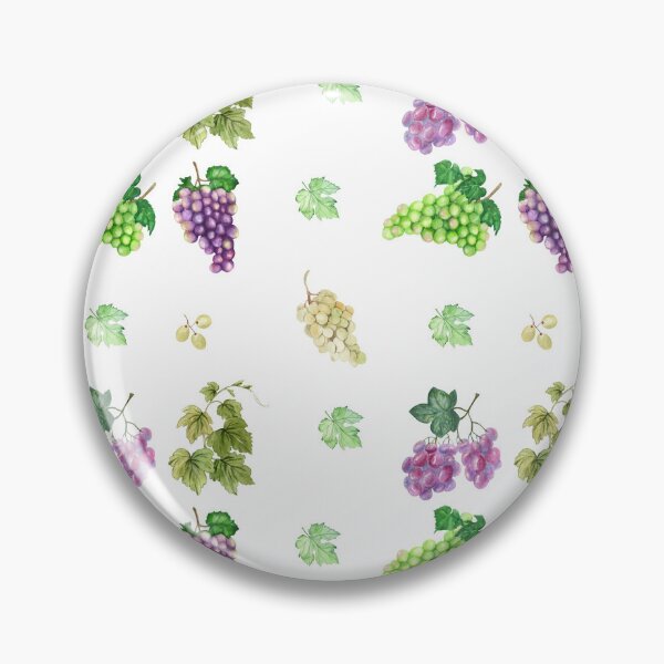 Item preview, Watercolor Mixed Color Grapes designed and sold by silviaol.