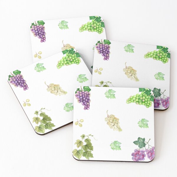 Item preview, Watercolor Mixed Color Grapes designed and sold by silviaol.
