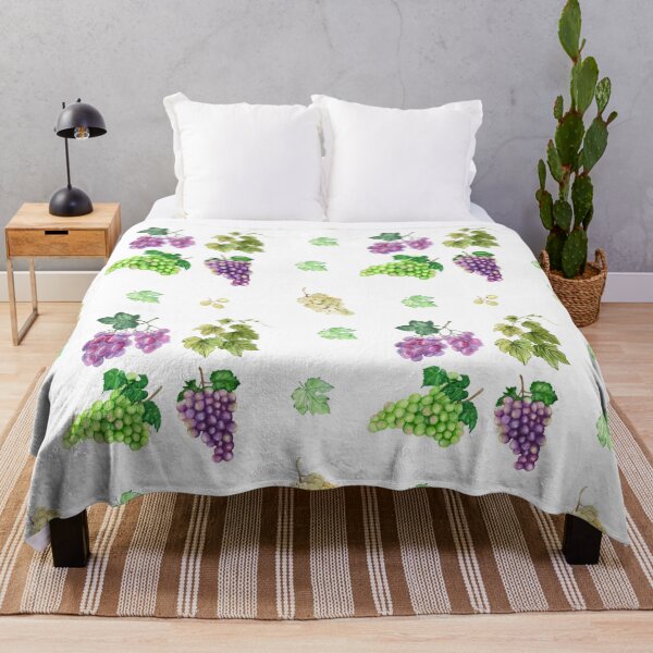 Item preview, Watercolor Mixed Color Grapes designed and sold by silviaol.