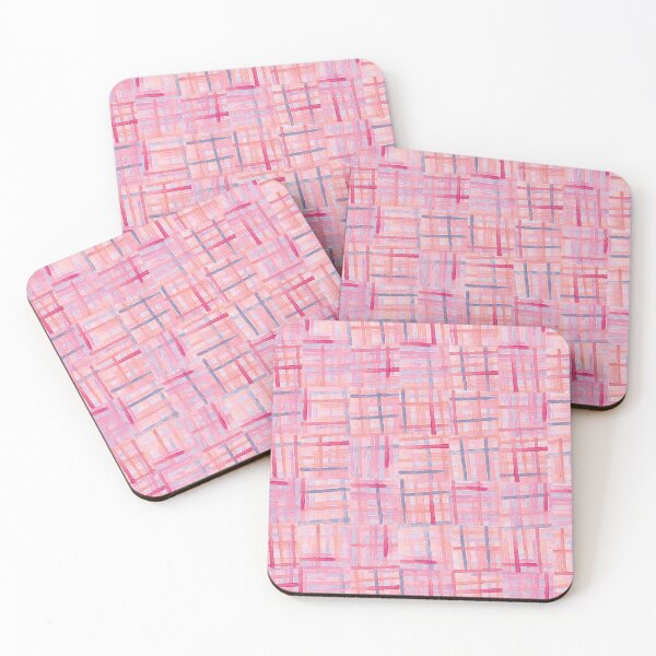 Item preview, Abstract Pink Squares Pattern designed and sold by Mirushy.