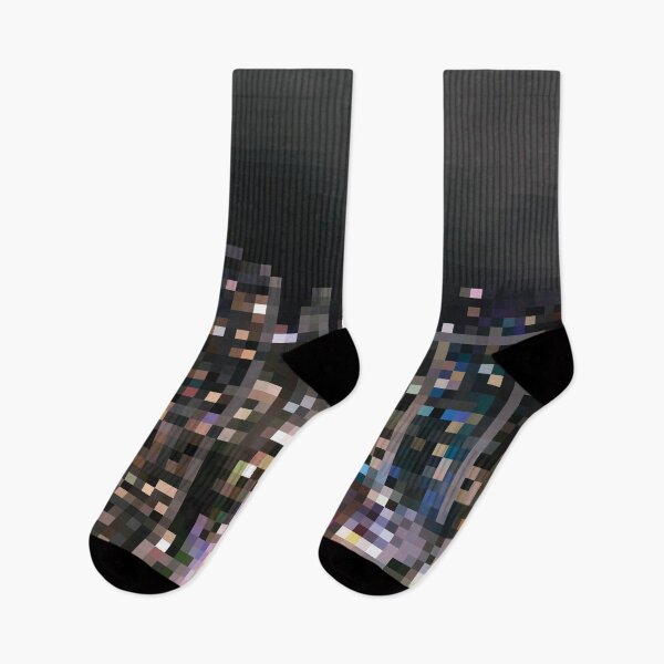 Item preview, Pixelated Night Cityscape designed and sold by fotollissimo.