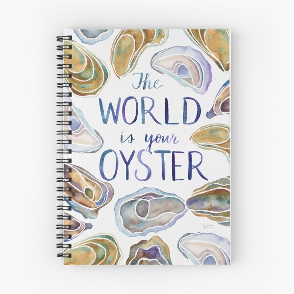 Item preview, The World is Your Oyster designed and sold by Jesslarsonart.