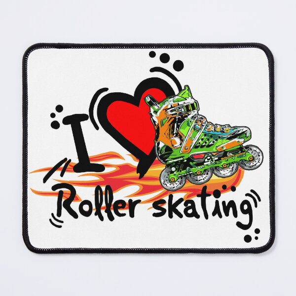 Item preview, I love roller skating designed and sold by Concept-Hub.