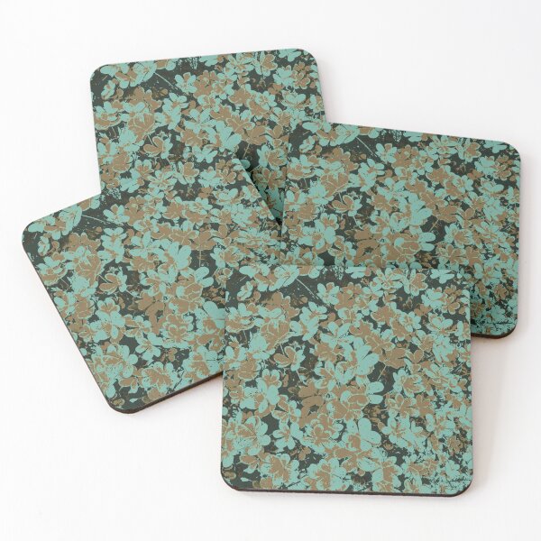 Item preview, Brown-Mint Shamrock with an Abstract  twist by Iritof designed and sold by iritof.
