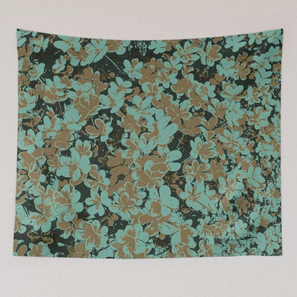 Item preview, Brown-Mint Shamrock with an Abstract  twist by Iritof designed and sold by iritof.