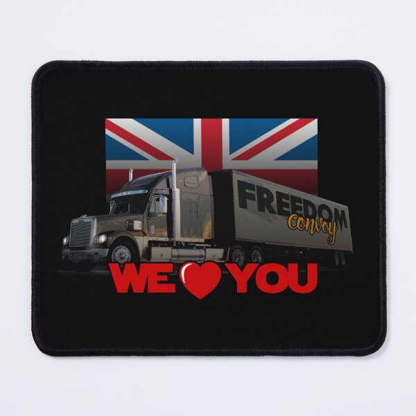 Item preview, FREEDOM CONVOY - UK - WE LOVE YOU designed and sold by André Cremers.