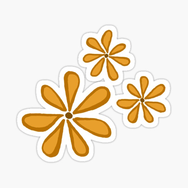 "Yellow Flowers" Sticker by Lydia423 Redbubble