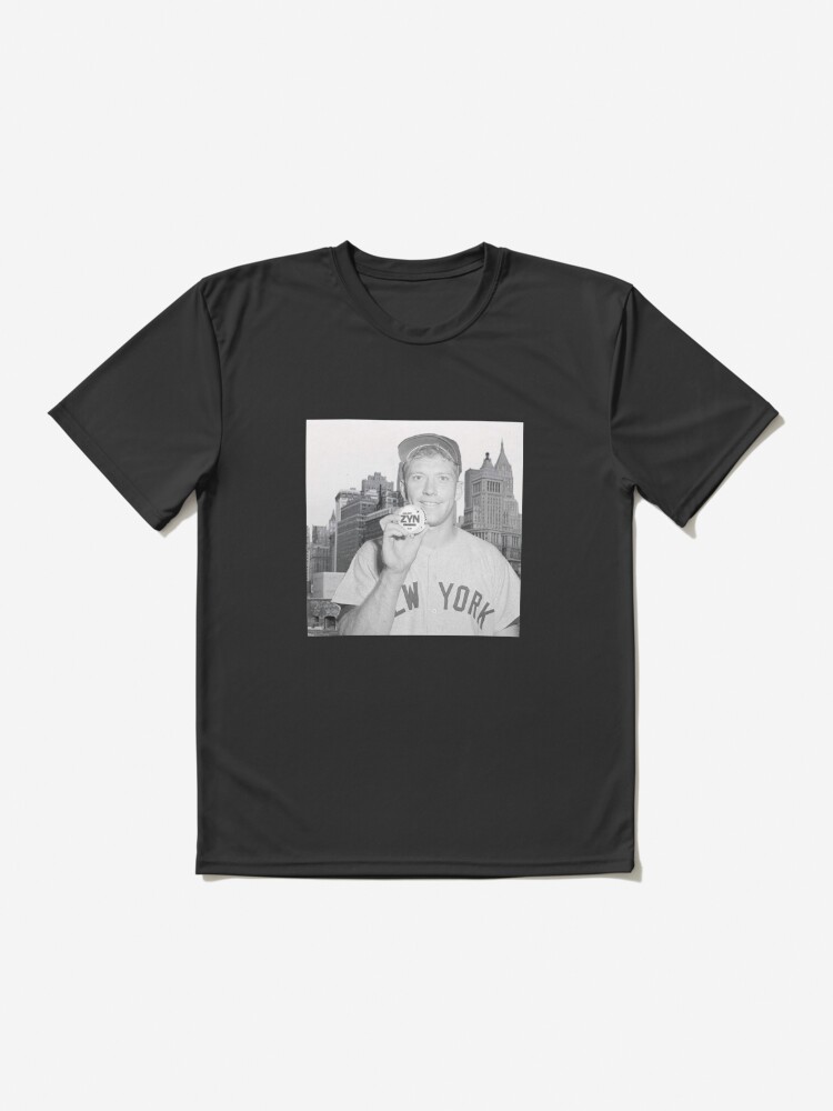 ZYN X MICKEY MANTLE Essential T-Shirt for Sale by mitchelldsimon