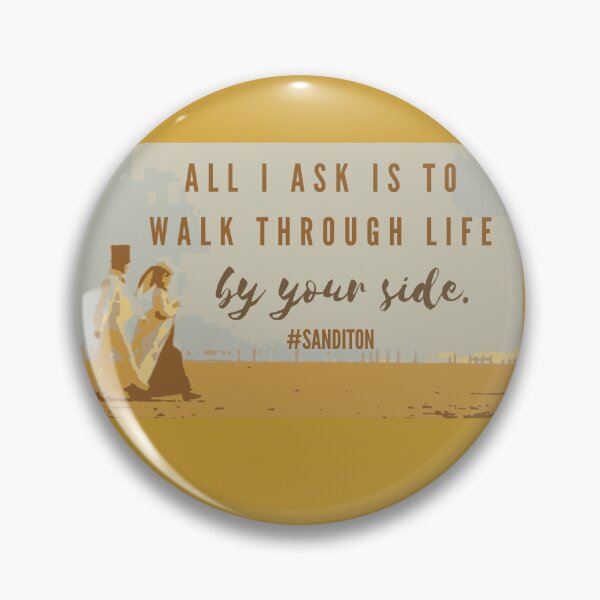 Item preview, Babbers Quote By Your Side Valentines Day  designed and sold by RTee27.