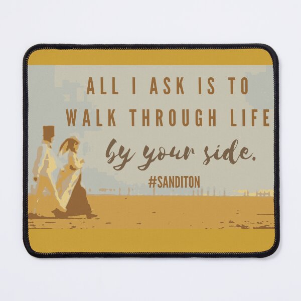 Item preview, Babbers Quote By Your Side Valentines Day  designed and sold by RTee27.