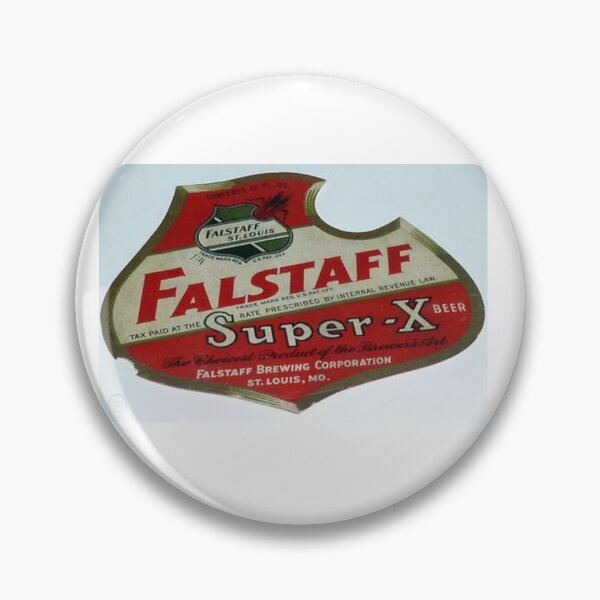 Item preview, Falstaff Super X Beer, slightly distressed designed and sold by uniquenostalgia.