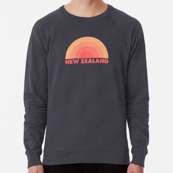 Item preview, New Zealand, Rainbow Retro Orange designed and sold by modeoftravel.