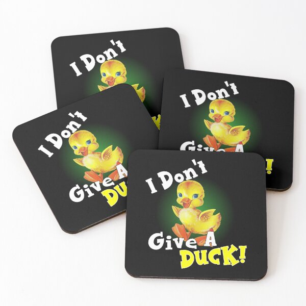 Item preview,  I DON'T GIVE A DUCK designed and sold by printhappy4you.