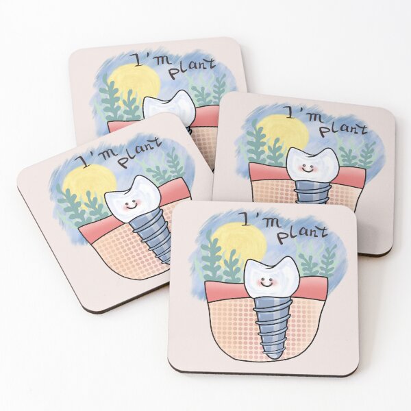Item preview, Implant "I'm Plant" tooth designed and sold by Midastic.