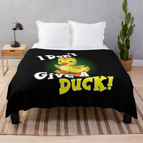Item preview, I DON'T GIVE A DUCK designed and sold by printhappy4you.