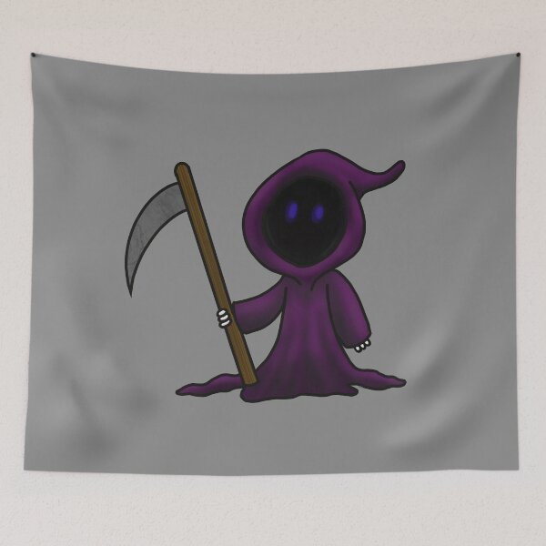Item preview, Purple little reaper designed and sold by QuiteNotRight.
