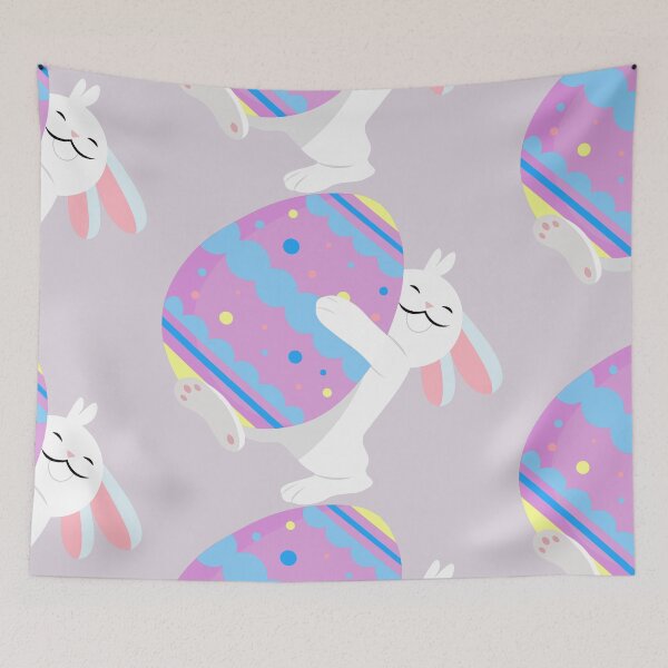 Item preview, happy Easter Egg Bunny rabbit  designed and sold by Gossip Rag.