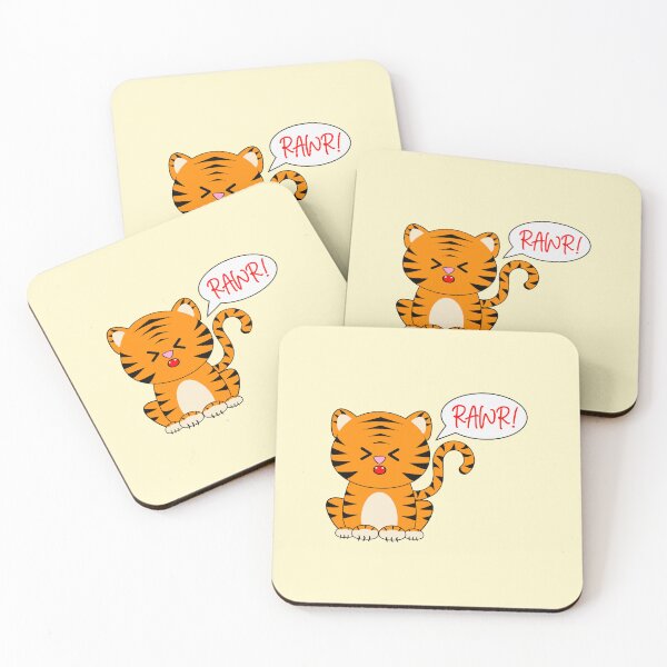 Item preview, Rawring Little Tiger (Cr) designed and sold by mixMixtli.