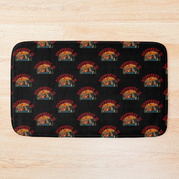 Item preview, Happiness Is, Camping is happiness, this guy camps designed and sold by Rally-Girl.