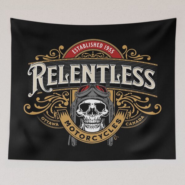 Item preview, Vintage Logo: Relentless Motorcycles designed and sold by CitizenAwear.
