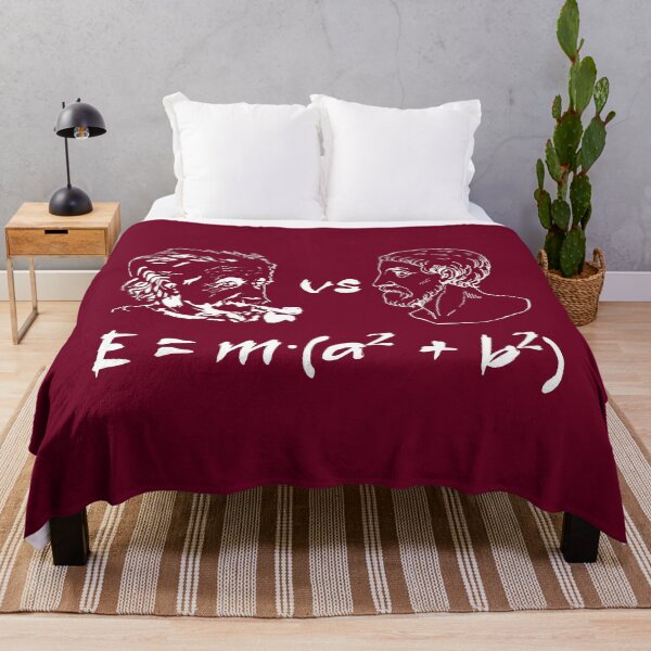 Item preview, Einstein vs Pythagoras designed and sold by AhMath.