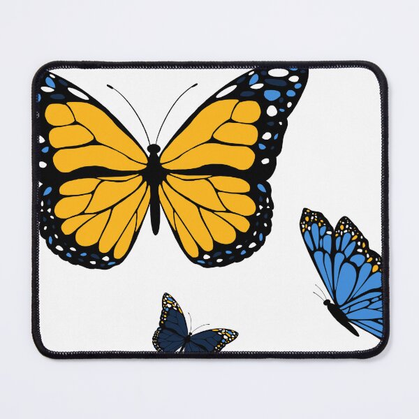 Item preview, blue & gold butterflies designed and sold by briegot.