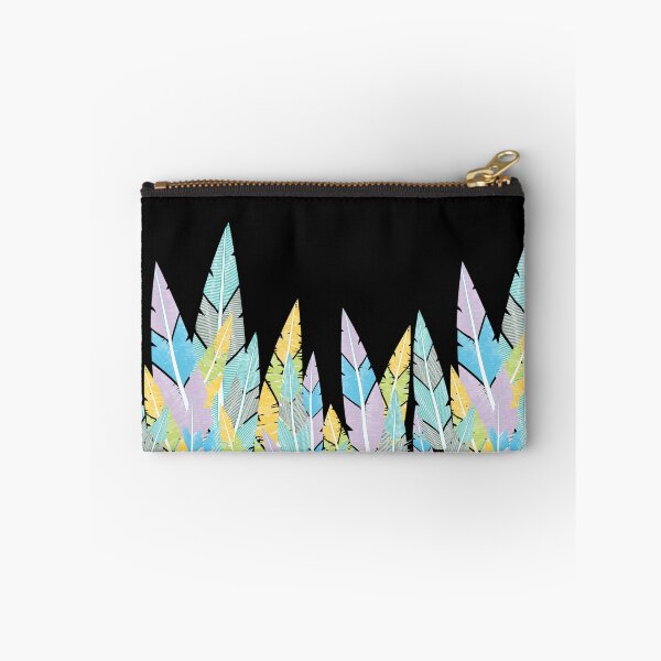 Item preview, boho rainbow feathers designed and sold by artlaila.