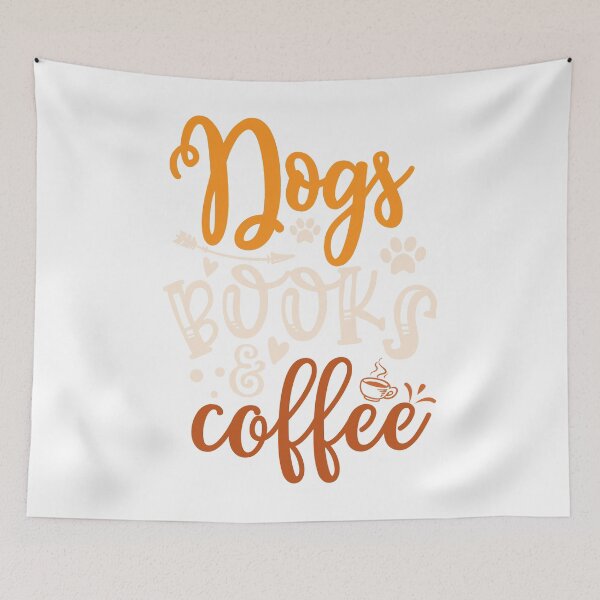 Item preview, Dogs, Books & Coffee designed and sold by positiveimages.