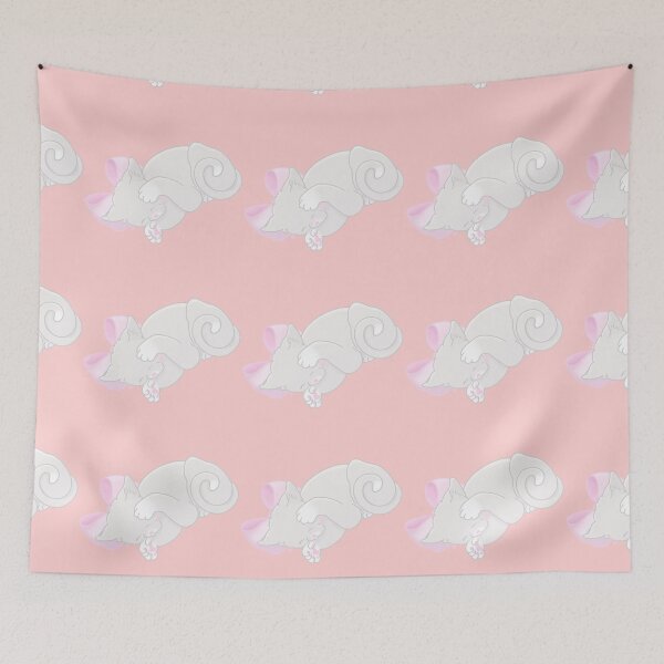 Item preview, Cute kitten wearing a pink bow designed and sold by MeowMeowsShop.