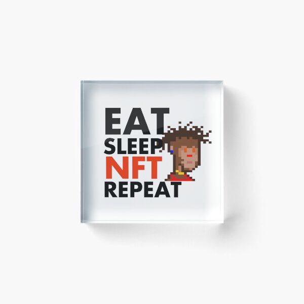Item preview, Eat Sleep Collect NFT Crypto Monkey #59 designed and sold by patricklevar.